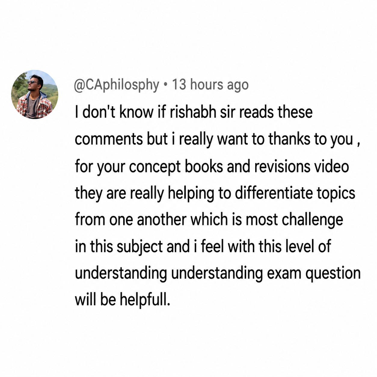 Student Feedback