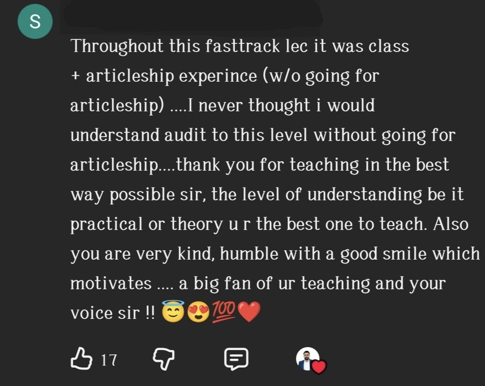 Student Feedback